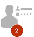 2. Registrieren 2. Registrieren